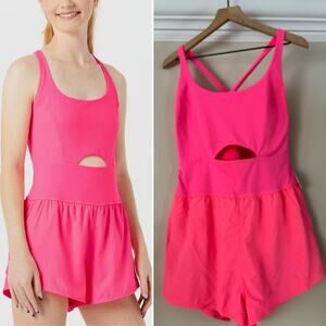 Free People Righteous Runsie | Flamingo Fizz | XL | NEW / NWT
